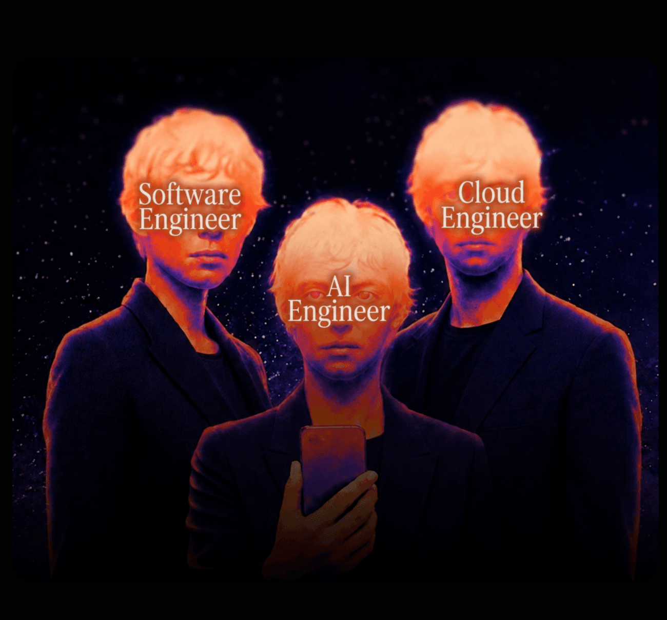 Engineers labelled by the roles DevScout screens for